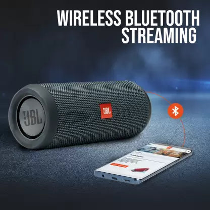 JBL Flip Essential IPX7 Waterproof 16 W Bluetooth Speaker  (Grey, Stereo Channel) JBL Flip Essential IPX7 Waterproof 16 W Bluetooth Speaker  (Grey, Stereo Channel)